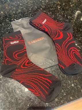 Bandit Member 2026 Socks - 2 Pack - M/L - Brand New